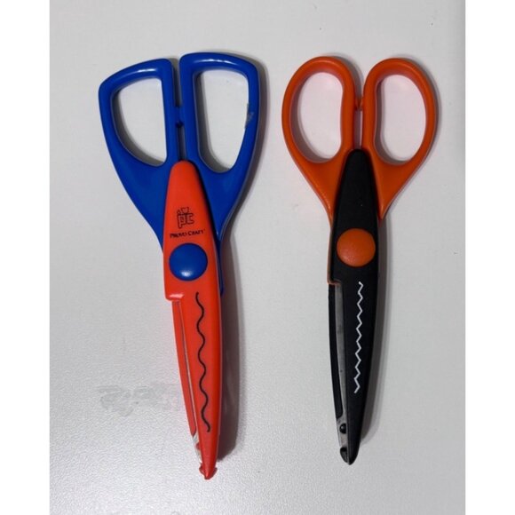 Paper Edgers Decorative Edge Scissors Scrapbooking Lot of 10 Fiskars Provo Craft - Picture 3 of 6